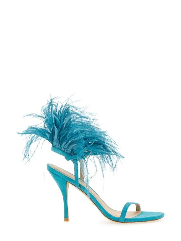 Stuart Weitzman SANDAL PLUME 100 sold by Siebentaschen