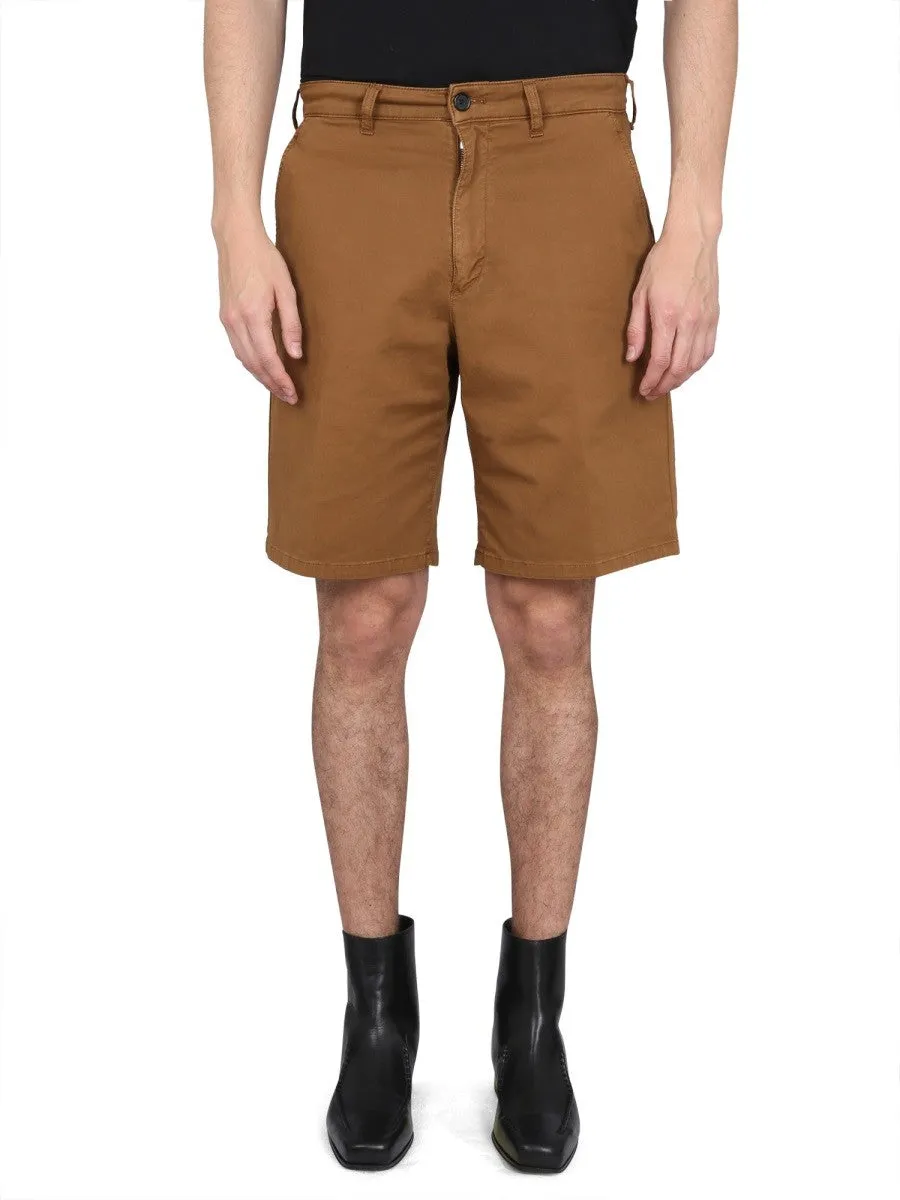 DEPARTMENT FIVE COTTON BERMUDA SHORTS sold by Siebentaschen