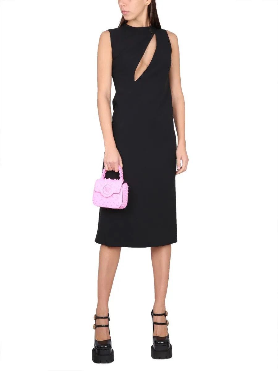 Versace SLEEVELESS MIDI DRESS WITH CUTOUTS sold by Siebentaschen product image thumbnail 2