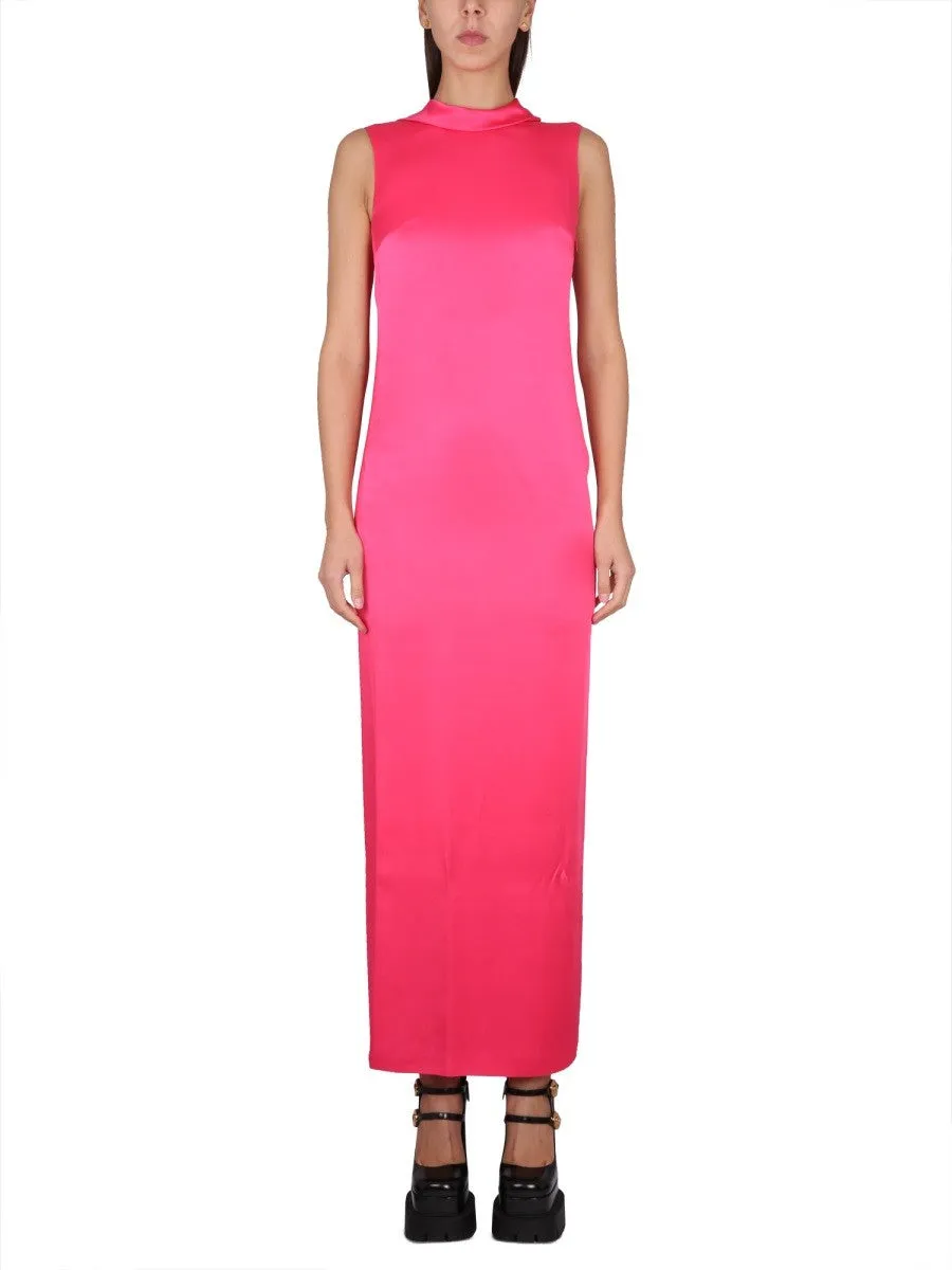 Versace LONG DRESS WITH RING NECKLINE sold by Siebentaschen
