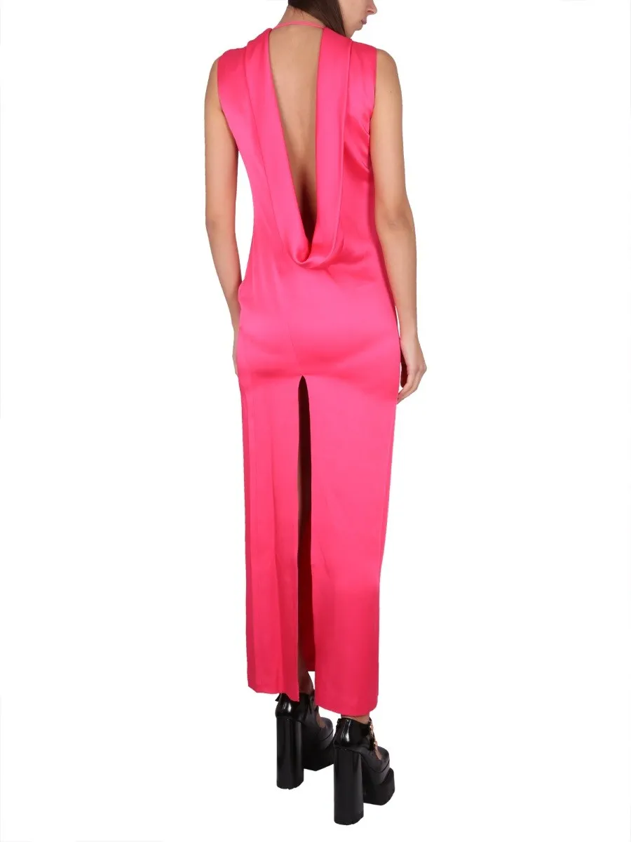 Versace LONG DRESS WITH RING NECKLINE sold by Siebentaschen product image thumbnail 2
