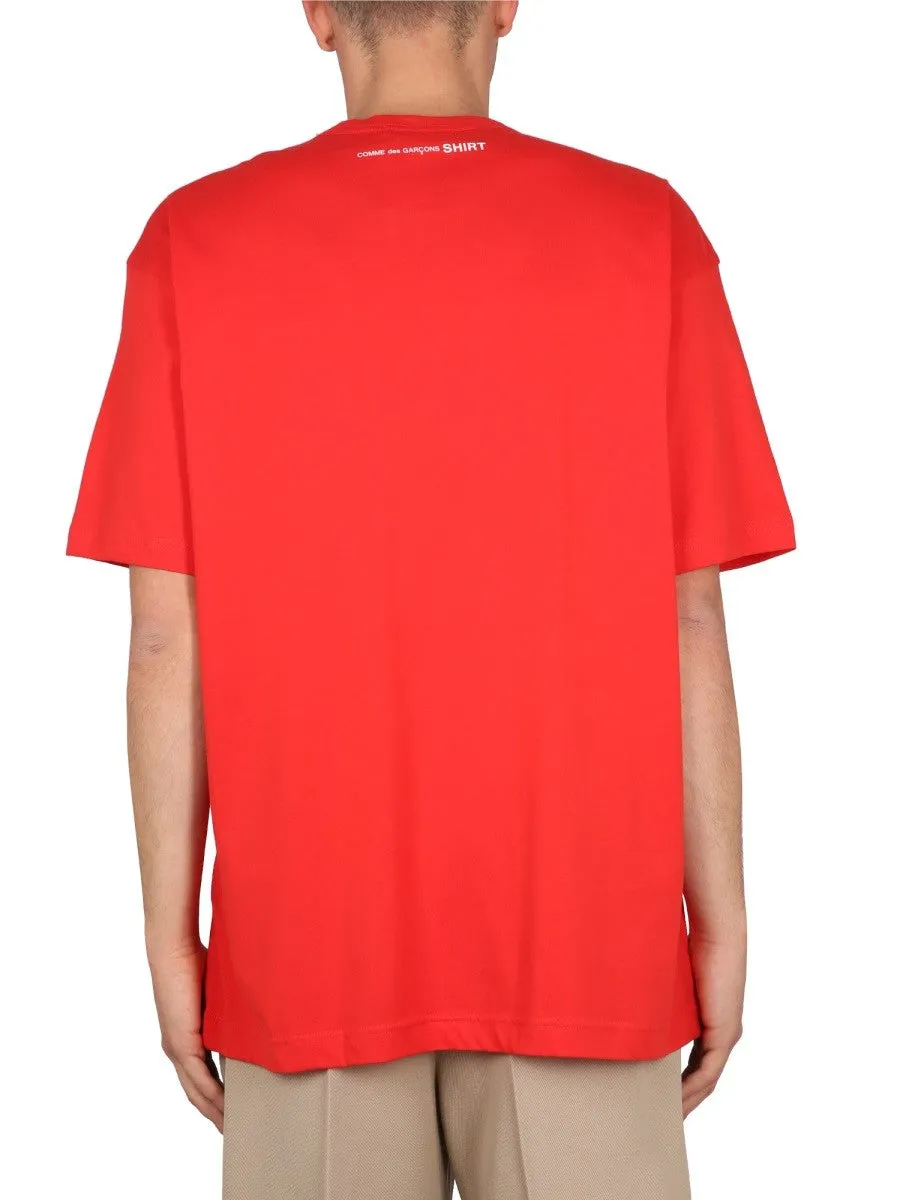 COMME DES GARCONS SHIRT T-SHIRT WITH LOGO sold by Siebentaschen product image thumbnail 3