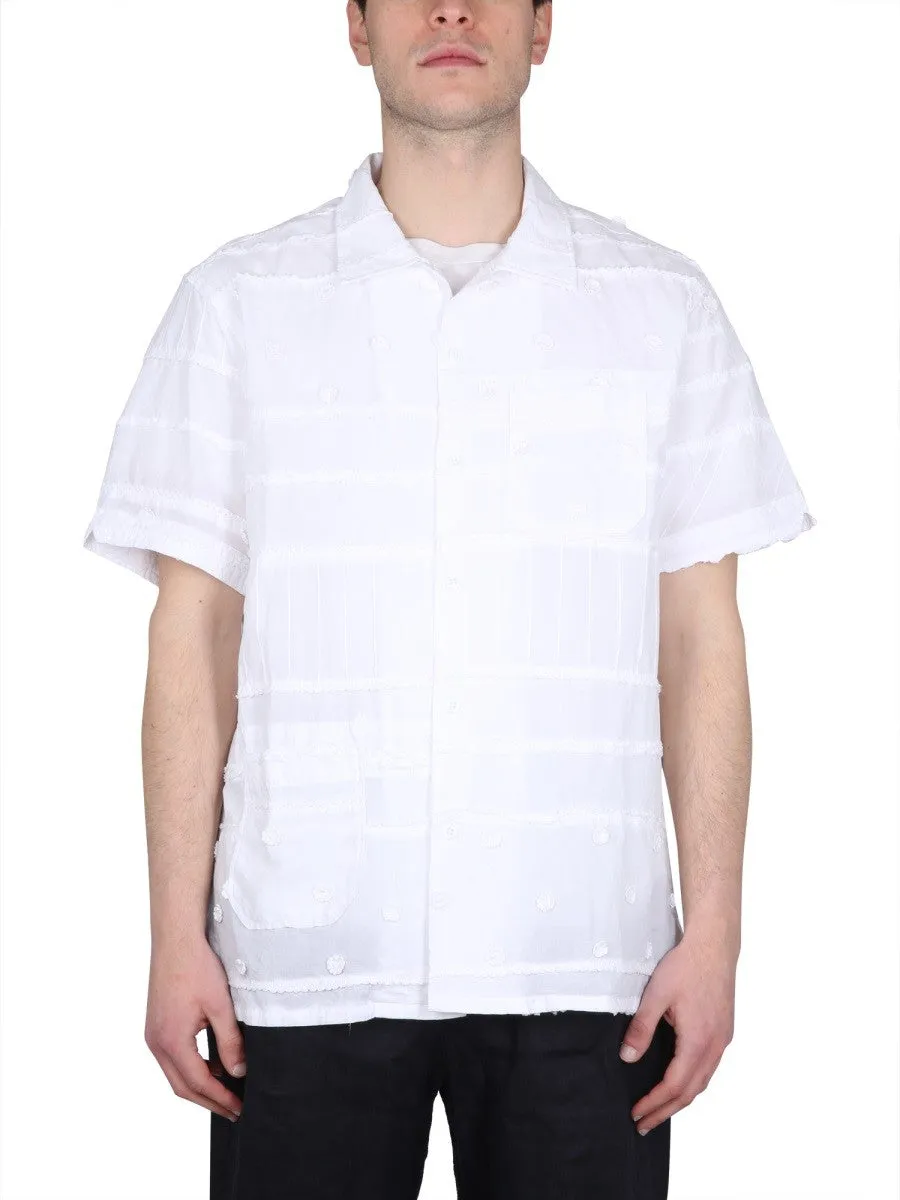 ENGINEERED GARMENTS SHIRT WITH EMBROIDERY sold by Siebentaschen
