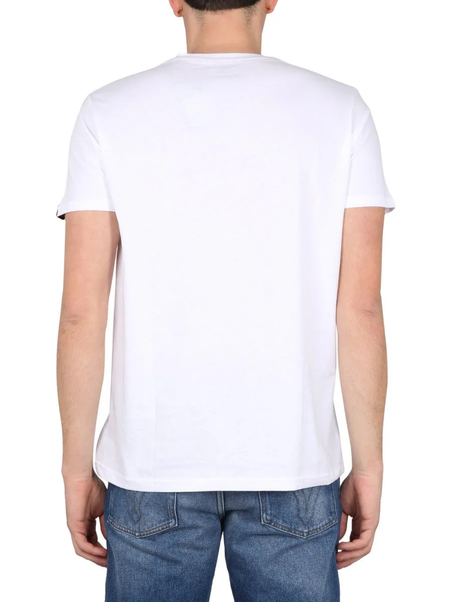 ALPHA INDUSTRIES LOGO PRINT T-SHIRT sold by Siebentaschen product image thumbnail 3