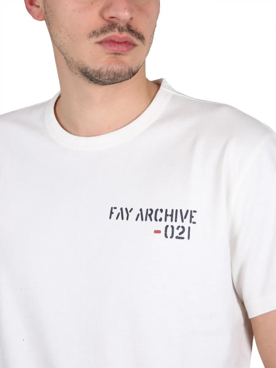 FAY T-SHIRT WITH LOGO sold by Siebentaschen product image thumbnail 4