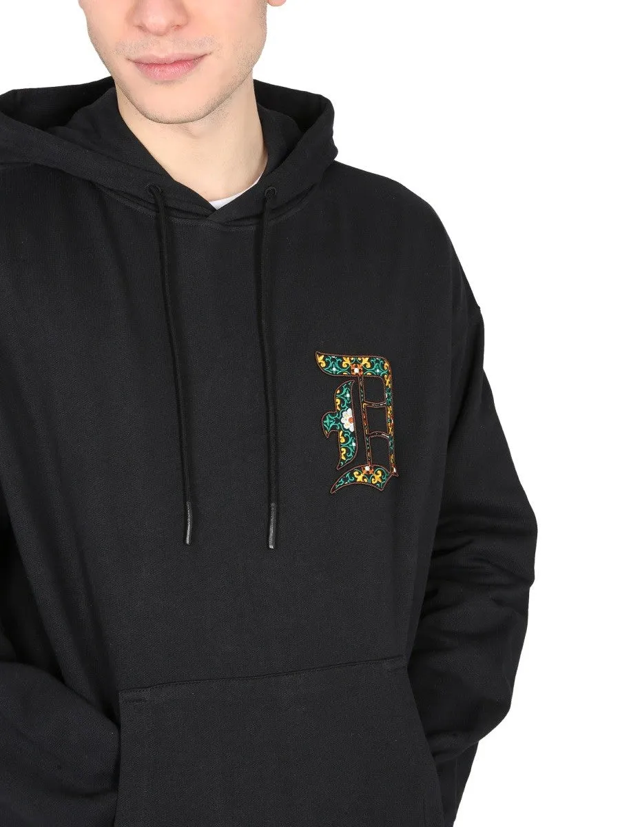 Drole De Monsieur HOODED SWEATSHIRT WITH LOGO sold by Siebentaschen product image thumbnail 4