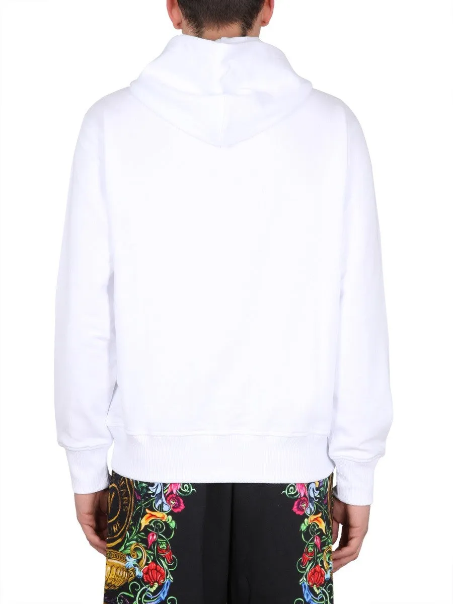 Versace Jeans Couture SWEATSHIRT WITH LOGO PRINT sold by Siebentaschen product image thumbnail 3