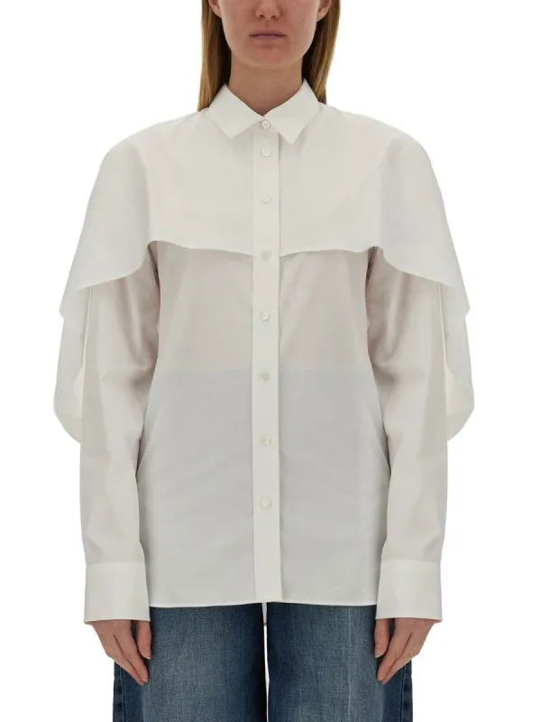 stella mccartney SHIRT WITH CAPE sold by Siebentaschen