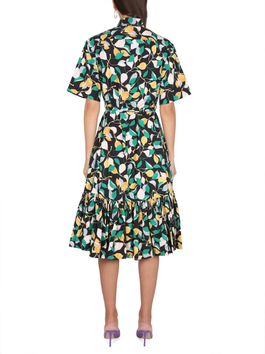 LA DOUBLEJ SHIRT DRESS WITH BELT sold by Siebentaschen product image thumbnail 3