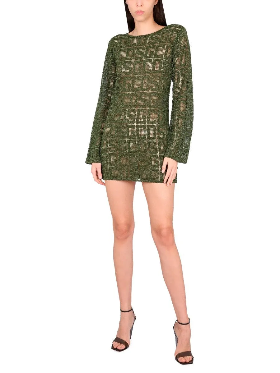 gcds MONOGRAM MACRAME DRESS sold by Siebentaschen product image thumbnail 2
