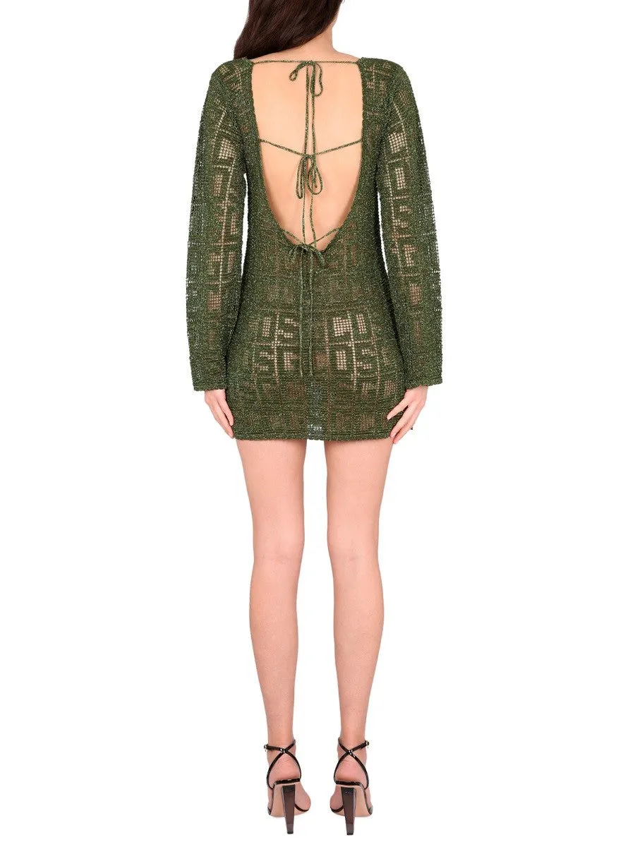 gcds MONOGRAM MACRAME DRESS sold by Siebentaschen product image thumbnail 3