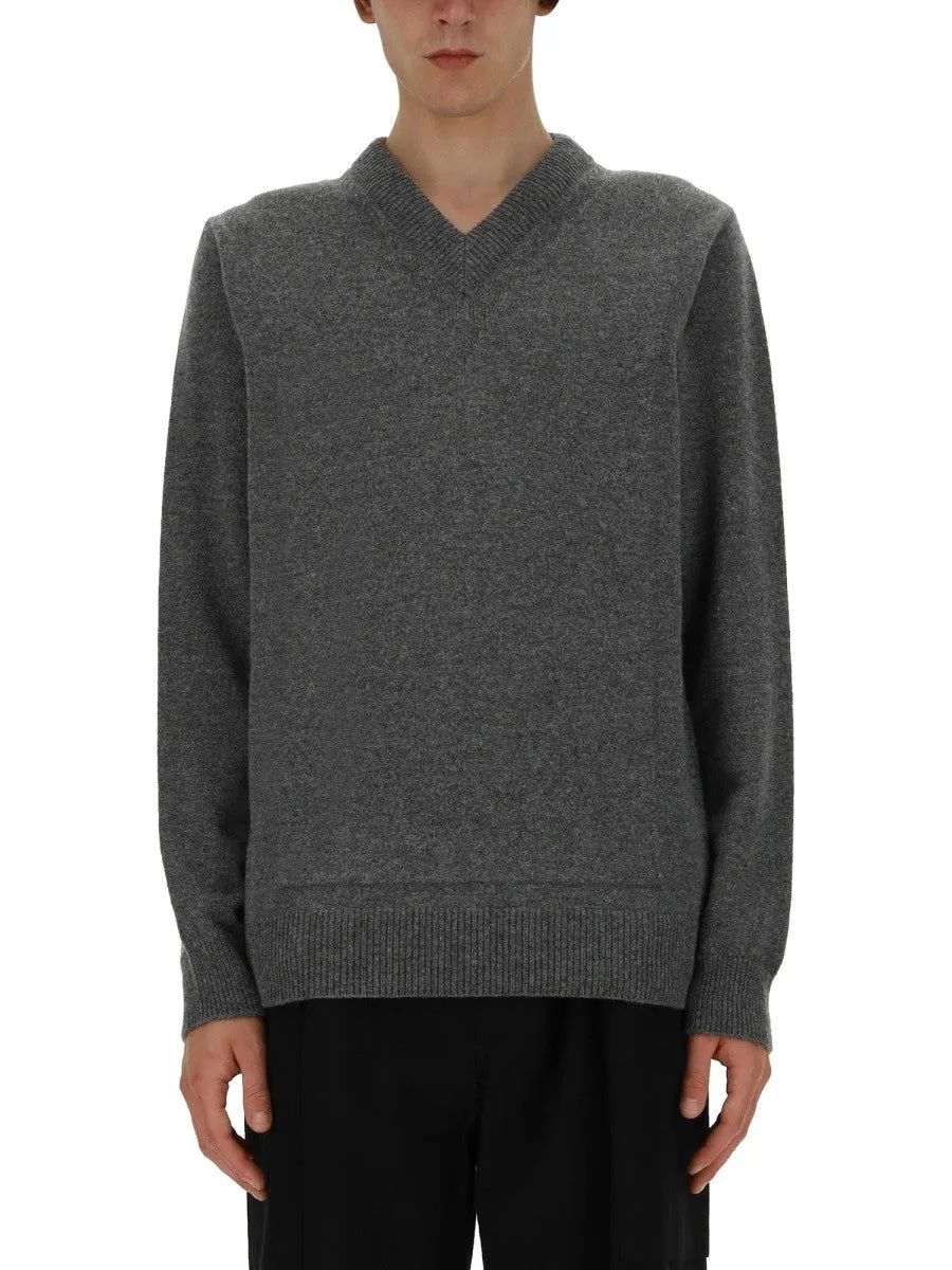 JIL SANDER V-NECK SCON SHIRT sold by Siebentaschen