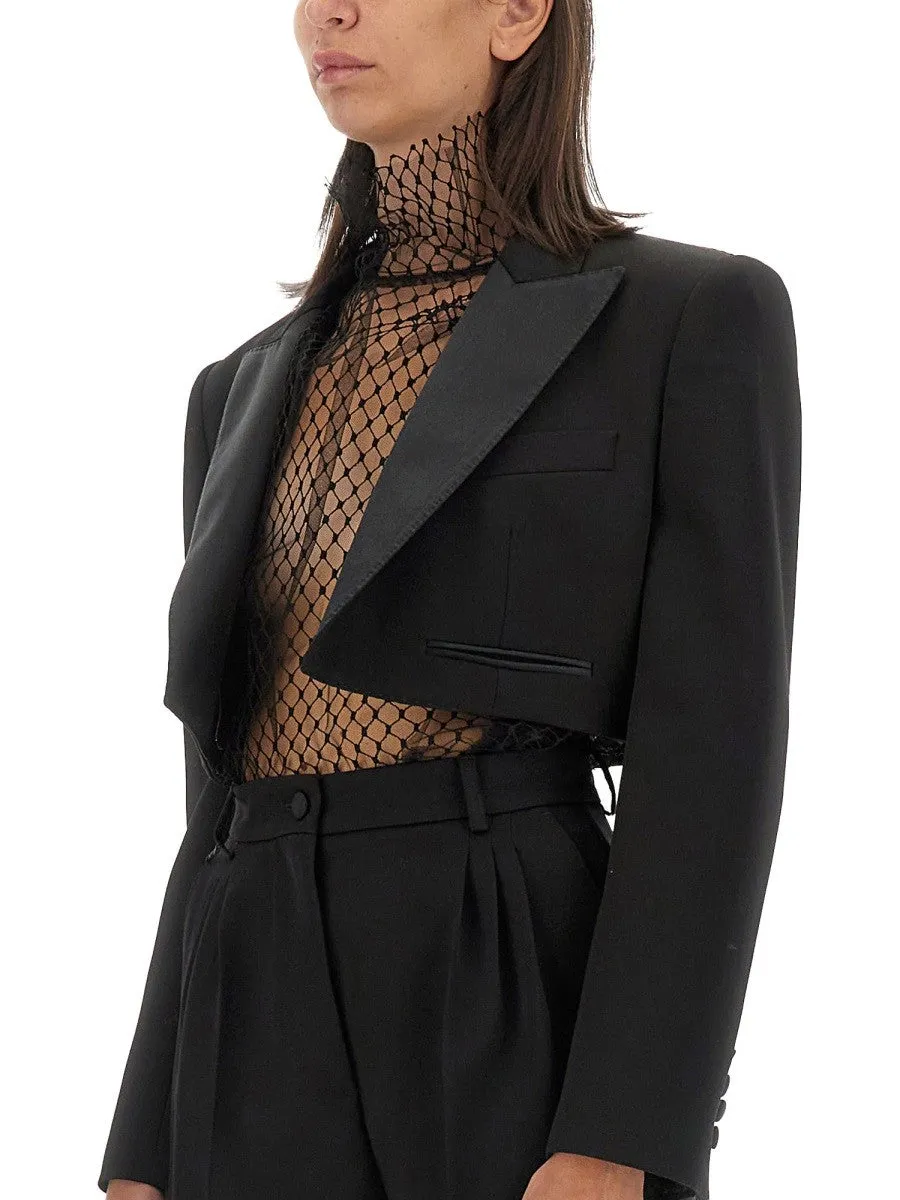 Dolce & Gabbana SPENCER WOOL GABARDINE TUXEDO sold by Siebentaschen product image thumbnail 4