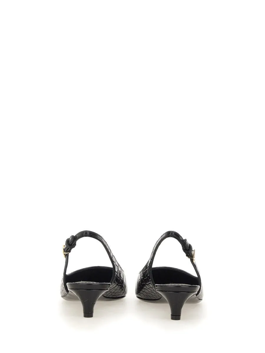 Dolce & Gabbana SLINGBACK WITH LOGO sold by Siebentaschen product image thumbnail 3