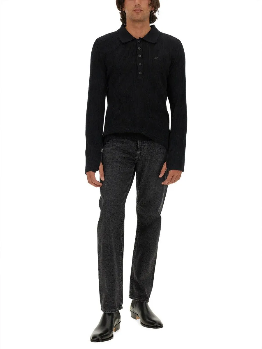 COURREGES POLO WITH LOGO sold by Siebentaschen product image thumbnail 2