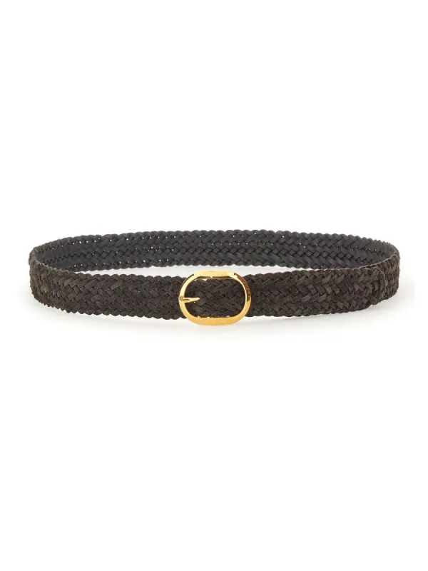 TOM FORD WOVEN LEATHER BELT sold by Siebentaschen