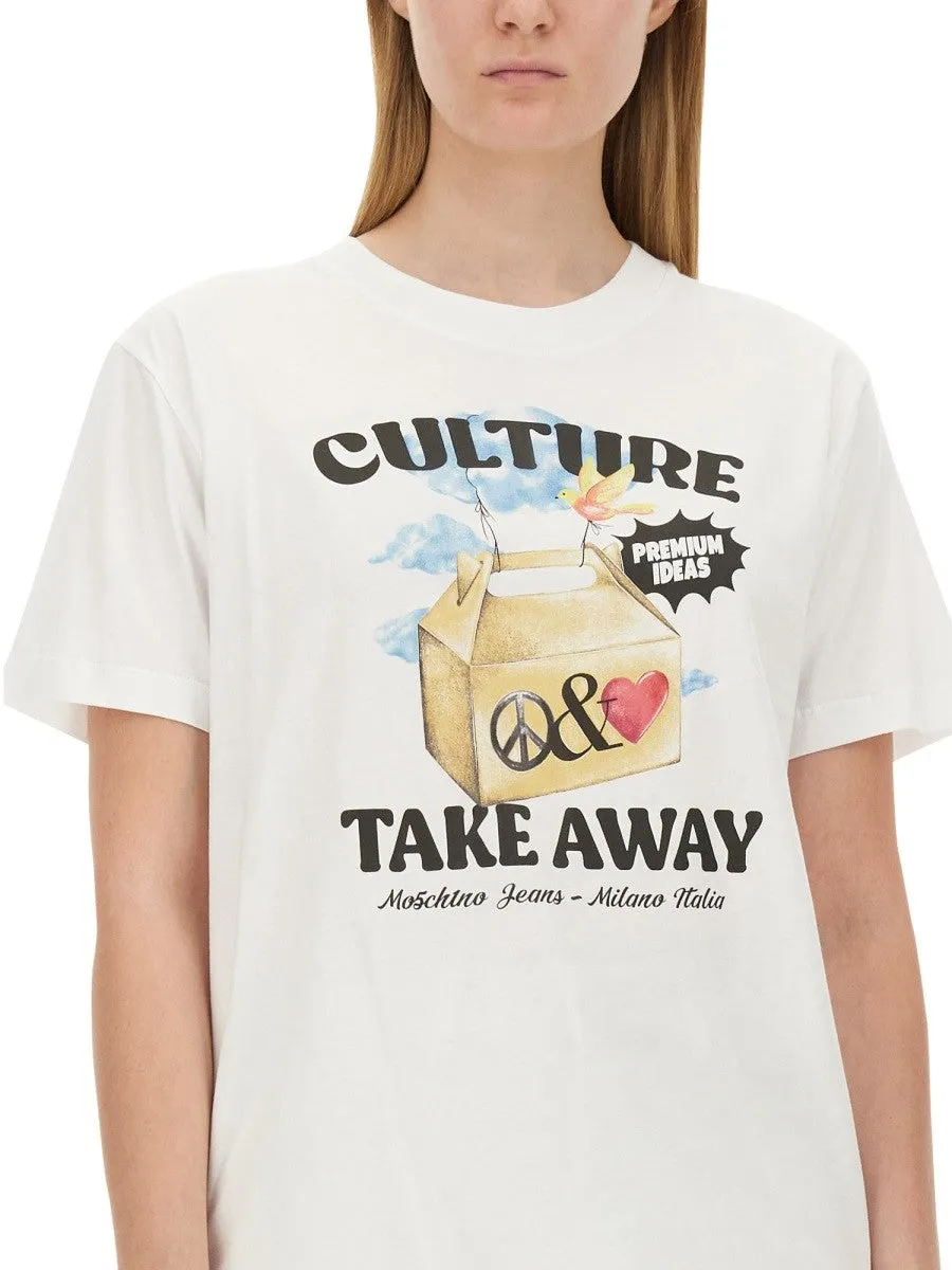 MOSCHINO JEANS T-SHIRT WITH PRINT sold by Siebentaschen product image thumbnail 4