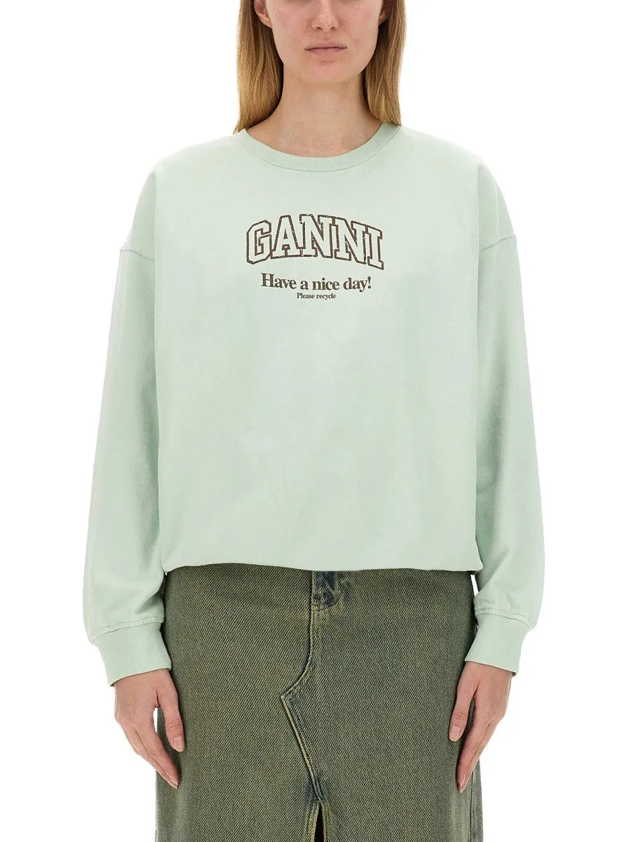 GANNI OVERSIZE SWEATSHIRT sold by Siebentaschen