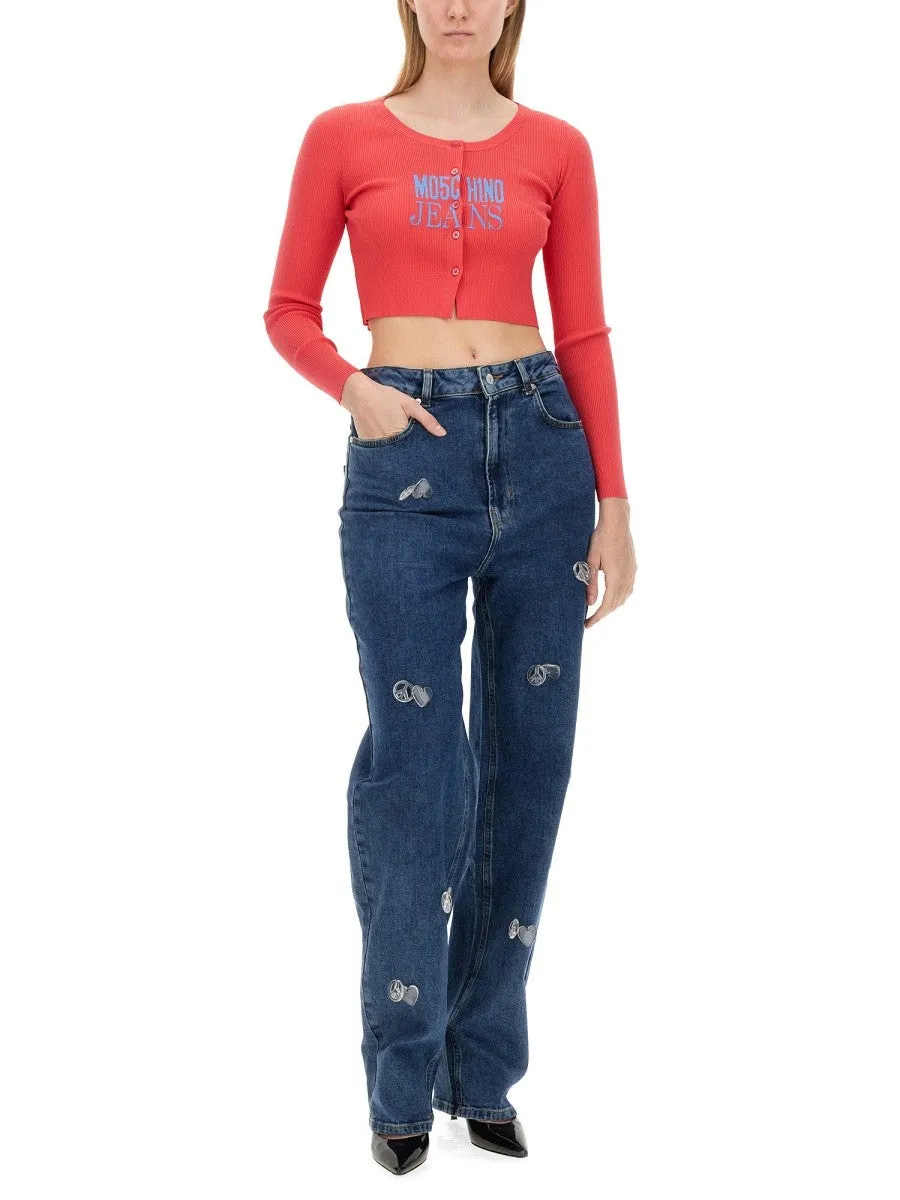 MOSCHINO JEANS CROPPED CARDIGAN sold by Siebentaschen product image thumbnail 2
