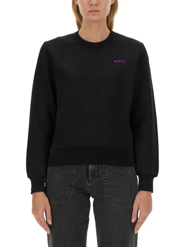 A.P.C. SWEATSHIRT WITH LOGO sold by Siebentaschen