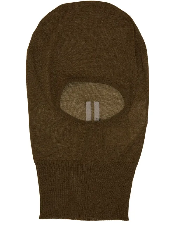 RICK OWENS KNITTED BALACLAVA sold by Siebentaschen