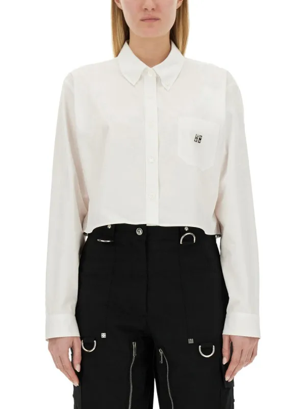 Givenchy CROPPED SHIRT sold by Siebentaschen