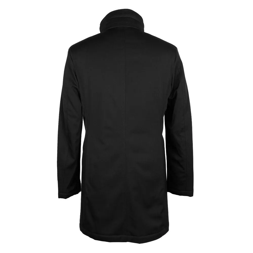 Made in Italy Black Wool Men Jacket sold by Siebentaschen product image thumbnail 2