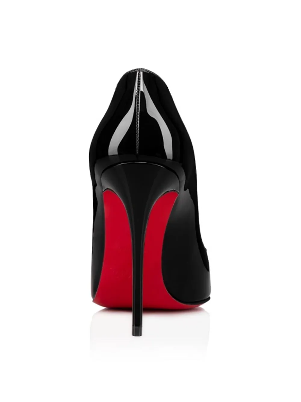 Christian Louboutin Black Patent Leather Hot Chick Pumps 100 sold by Siebentaschen product image thumbnail 3