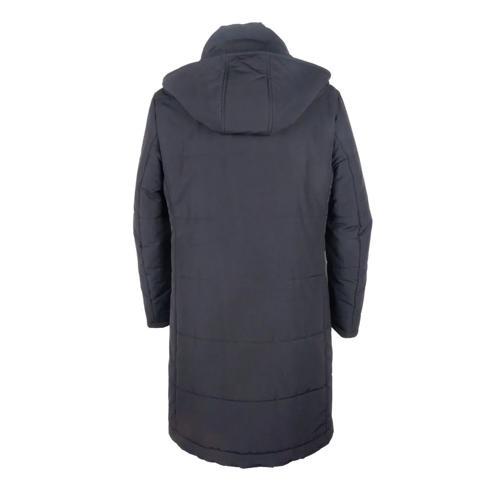 Made in Italy Black Wool Men's Raincoat sold by Siebentaschen product image thumbnail 2