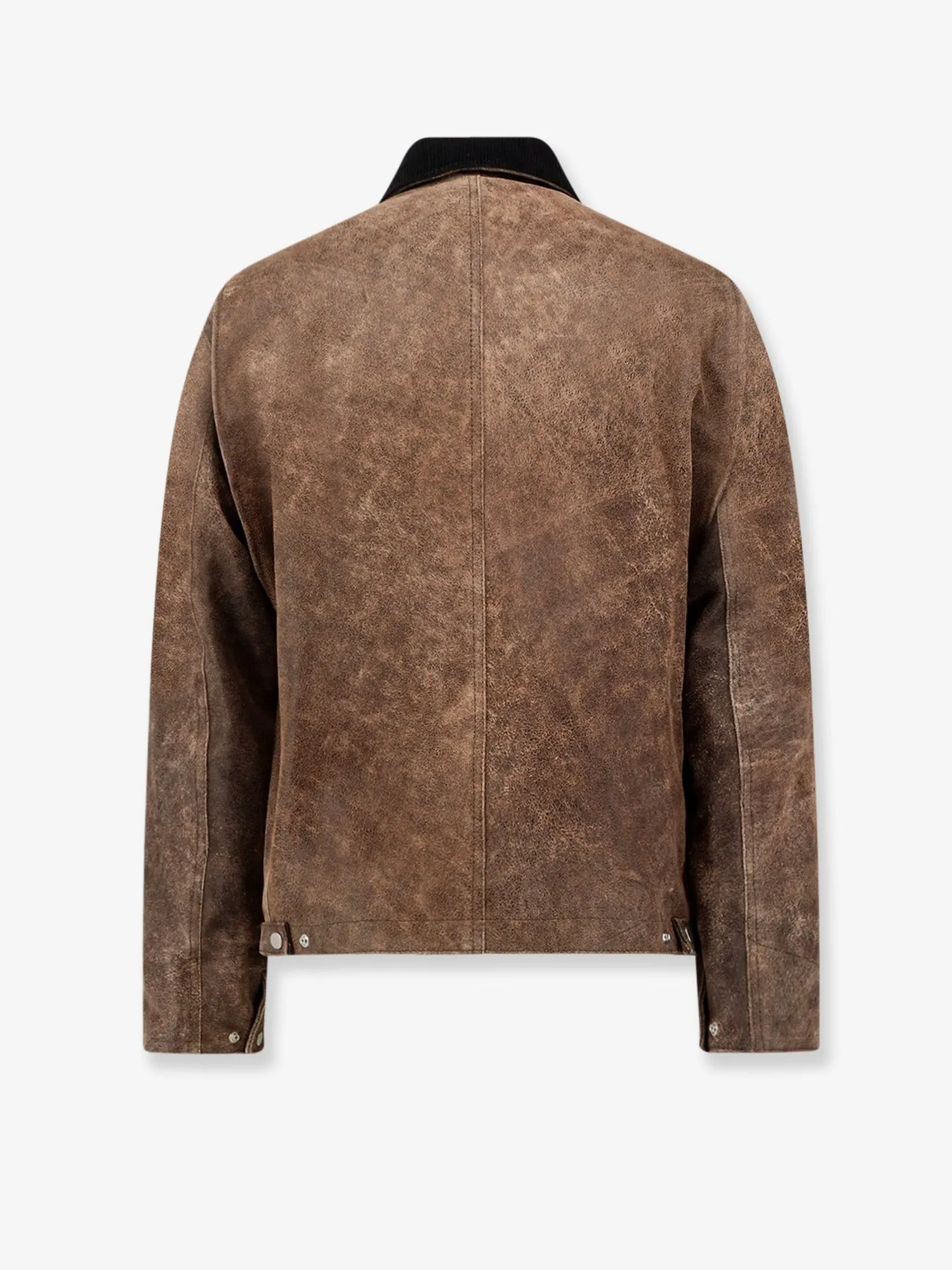 DFOUR Padded leather jacket with corduroy collar sold by Siebentaschen product image thumbnail 2