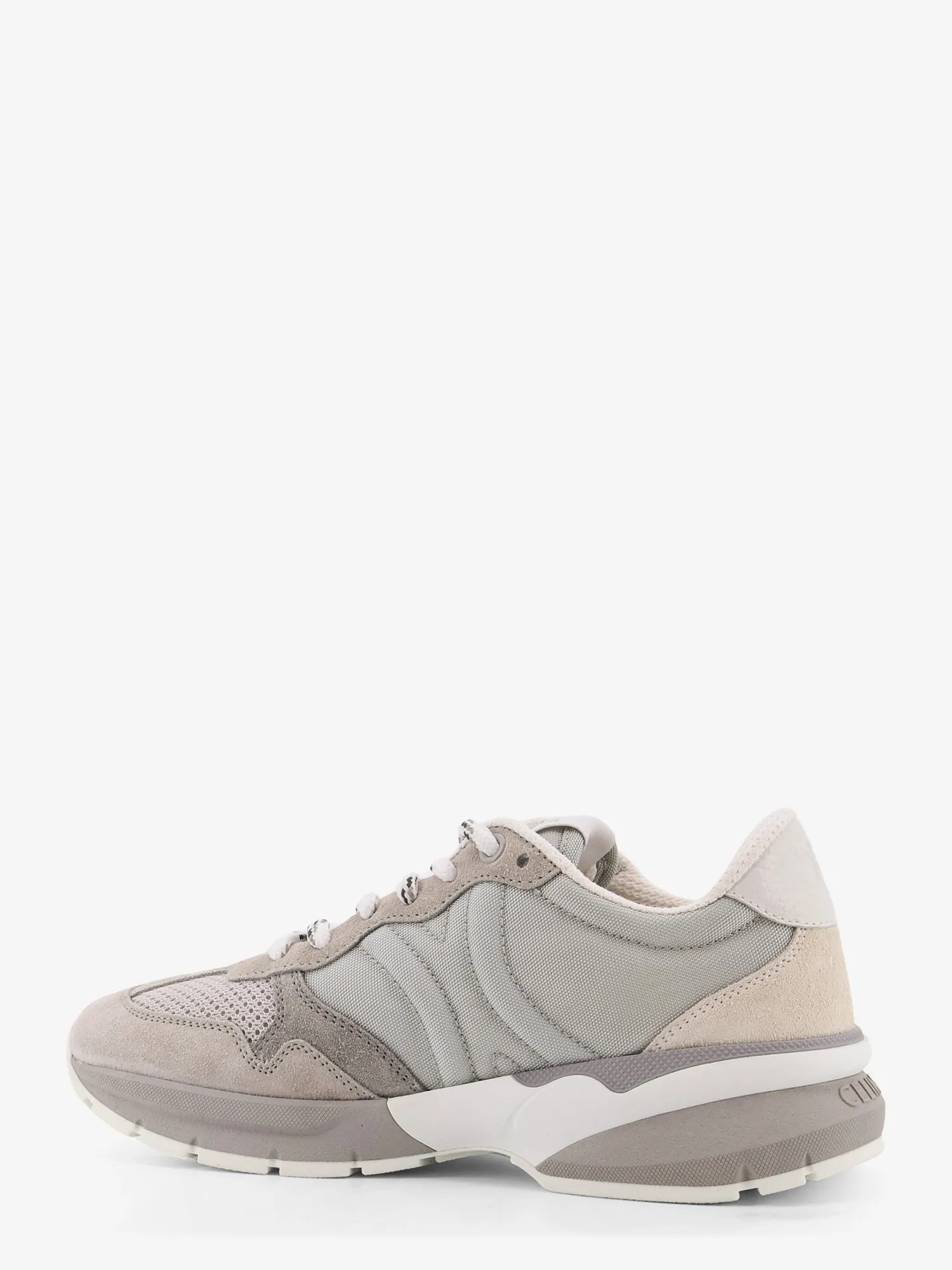 Celine Trio Lace Up suede and mesh sneakers sold by Siebentaschen product image thumbnail 3