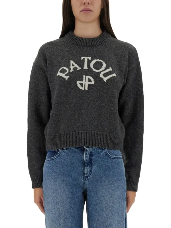 PATOU JERSEY WITH LOGO AND MONOGRAM "JP" sold by Siebentaschen