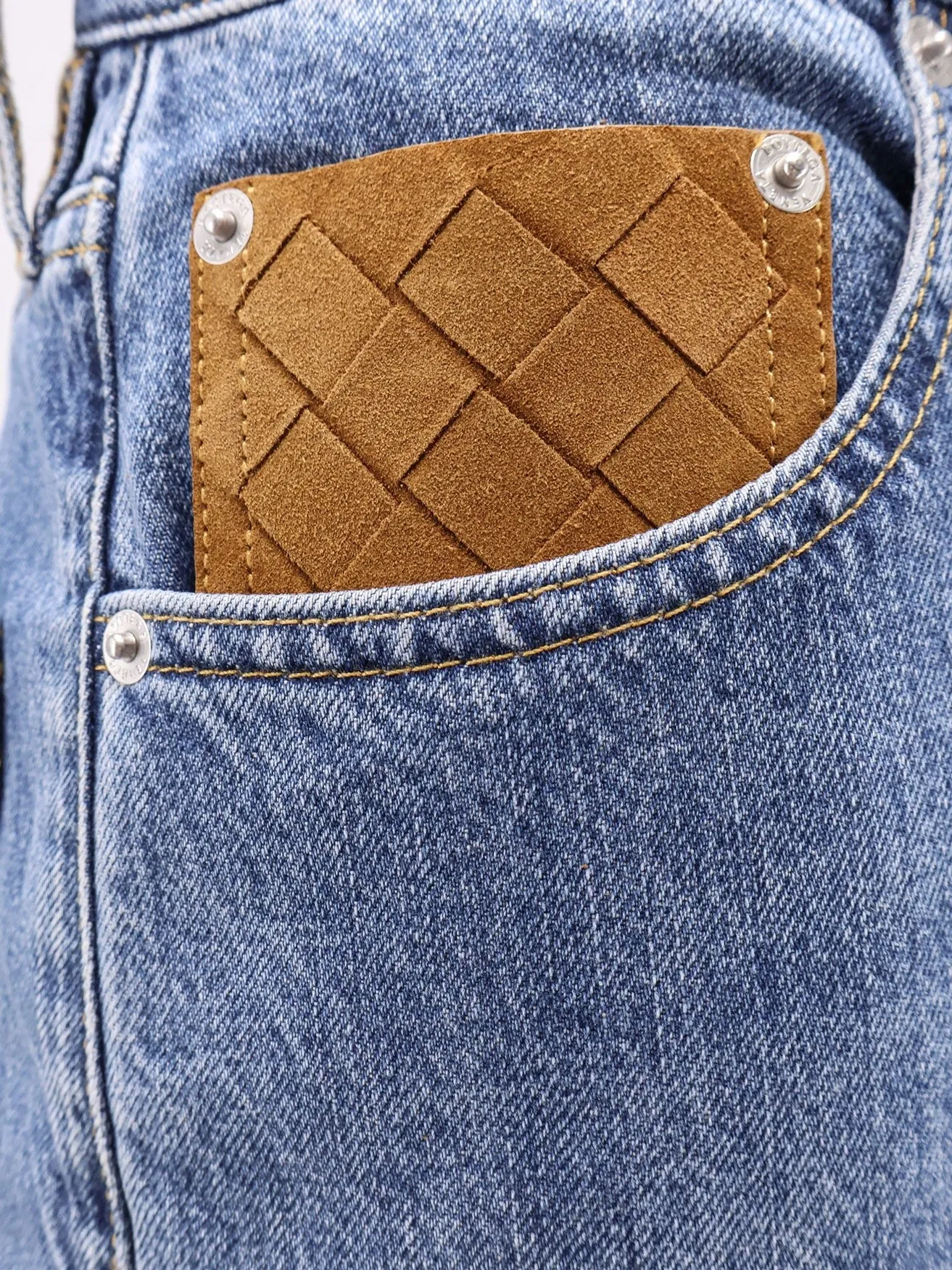 Bottega Veneta Turned up jeans with straight leg sold by Siebentaschen product image thumbnail 3