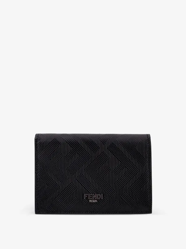 Fendi Business leather card holder sold by Siebentaschen