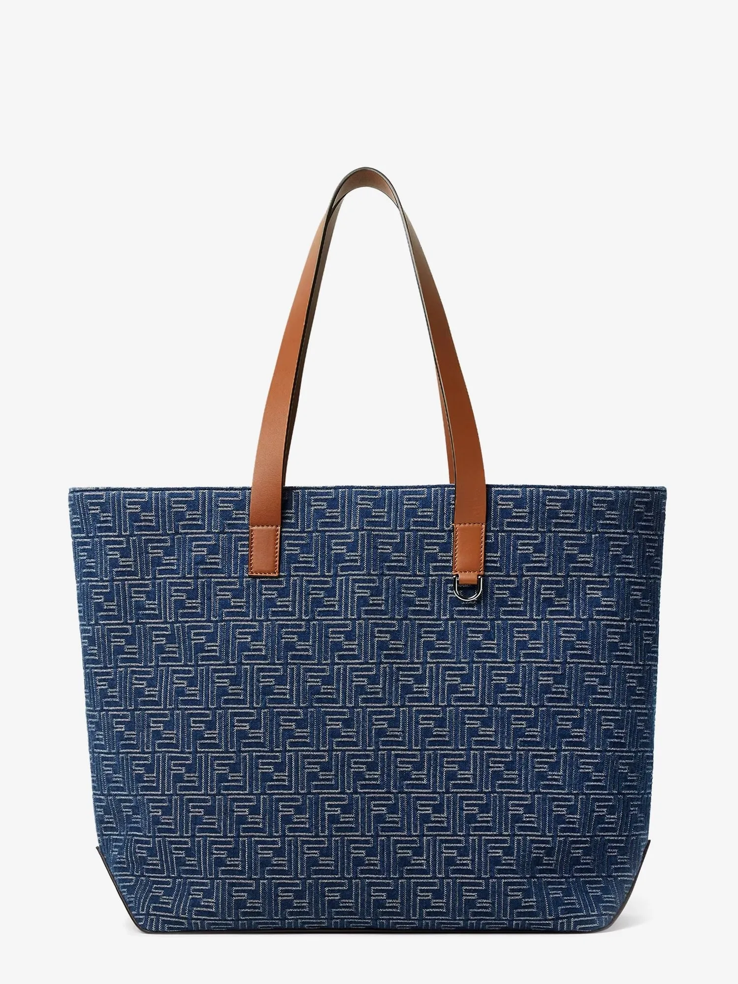 Fendi FF Jacquard tote bag with denim effect sold by Siebentaschen product image thumbnail 2