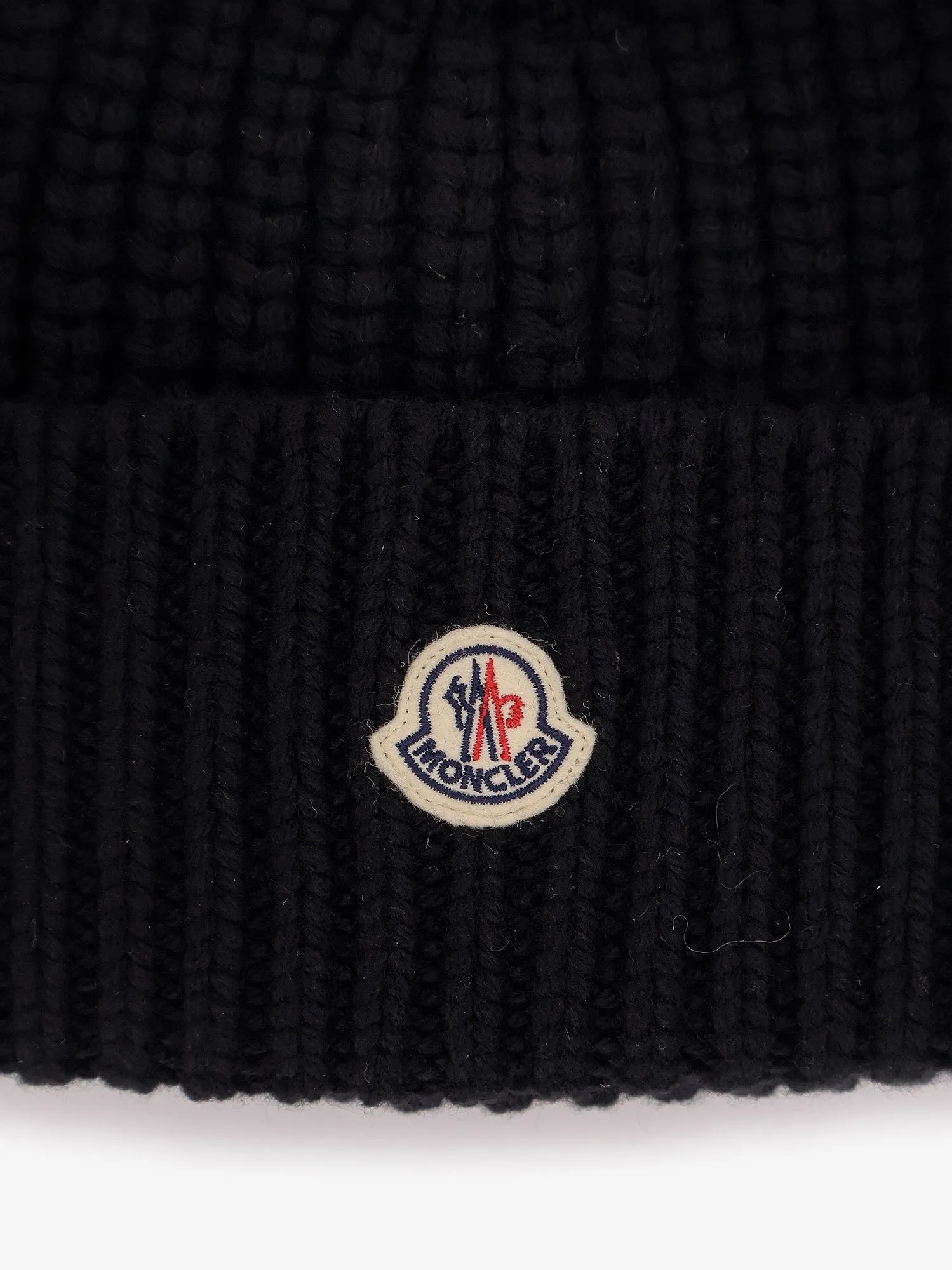 Moncler Beanie wool and cashmere hat sold by Siebentaschen product image thumbnail 3