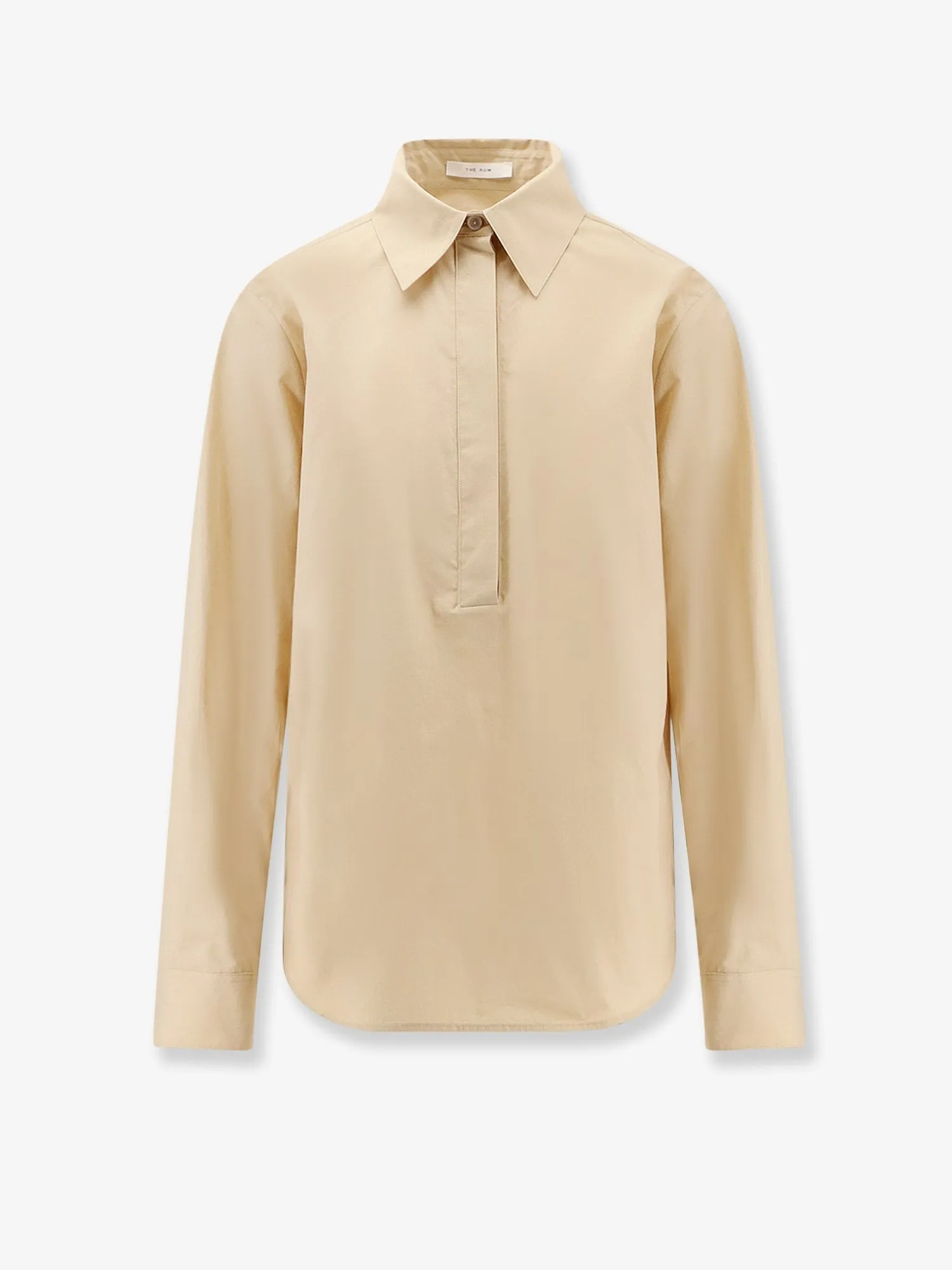 THE ROW Margan cotton popeline shirt sold by Siebentaschen
