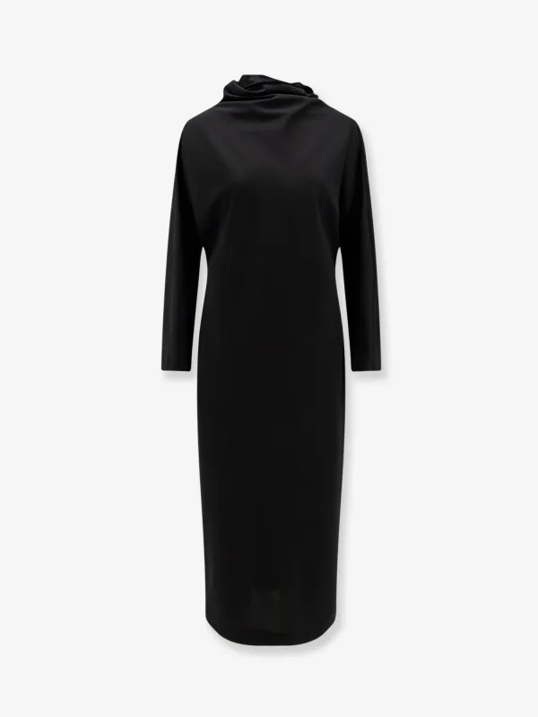alberta ferretti Wool blend midi dress sold by Siebentaschen