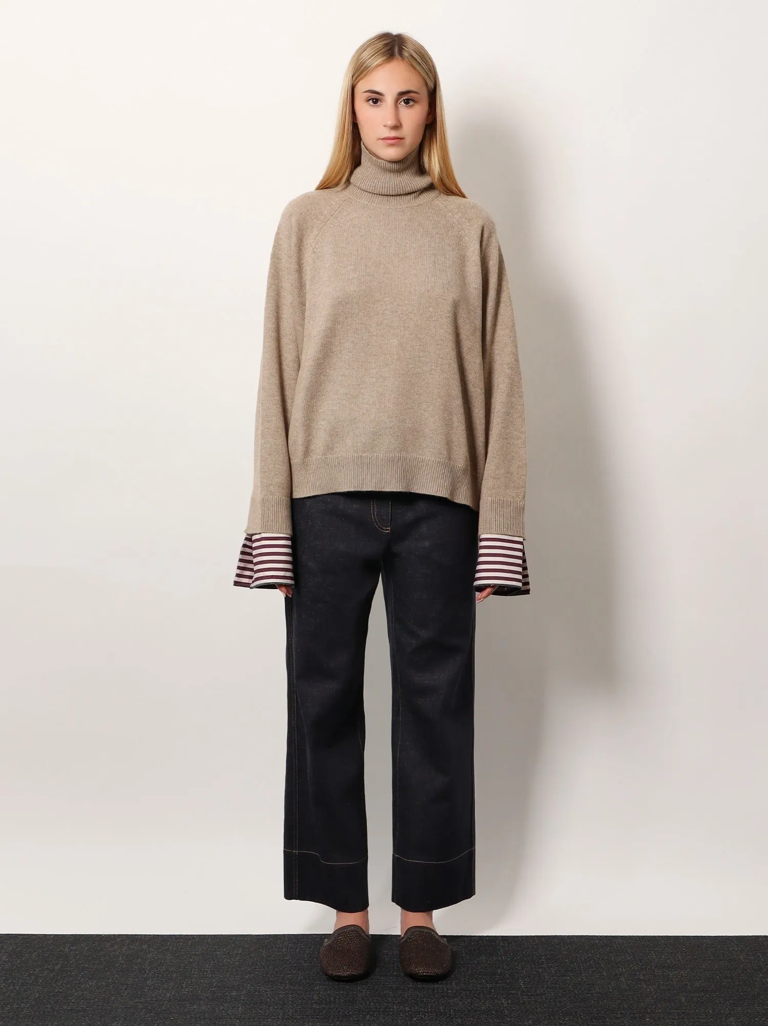 Brunello Cucinelli Cashmere sweater with Monili detail sold by Siebentaschen product image thumbnail 3
