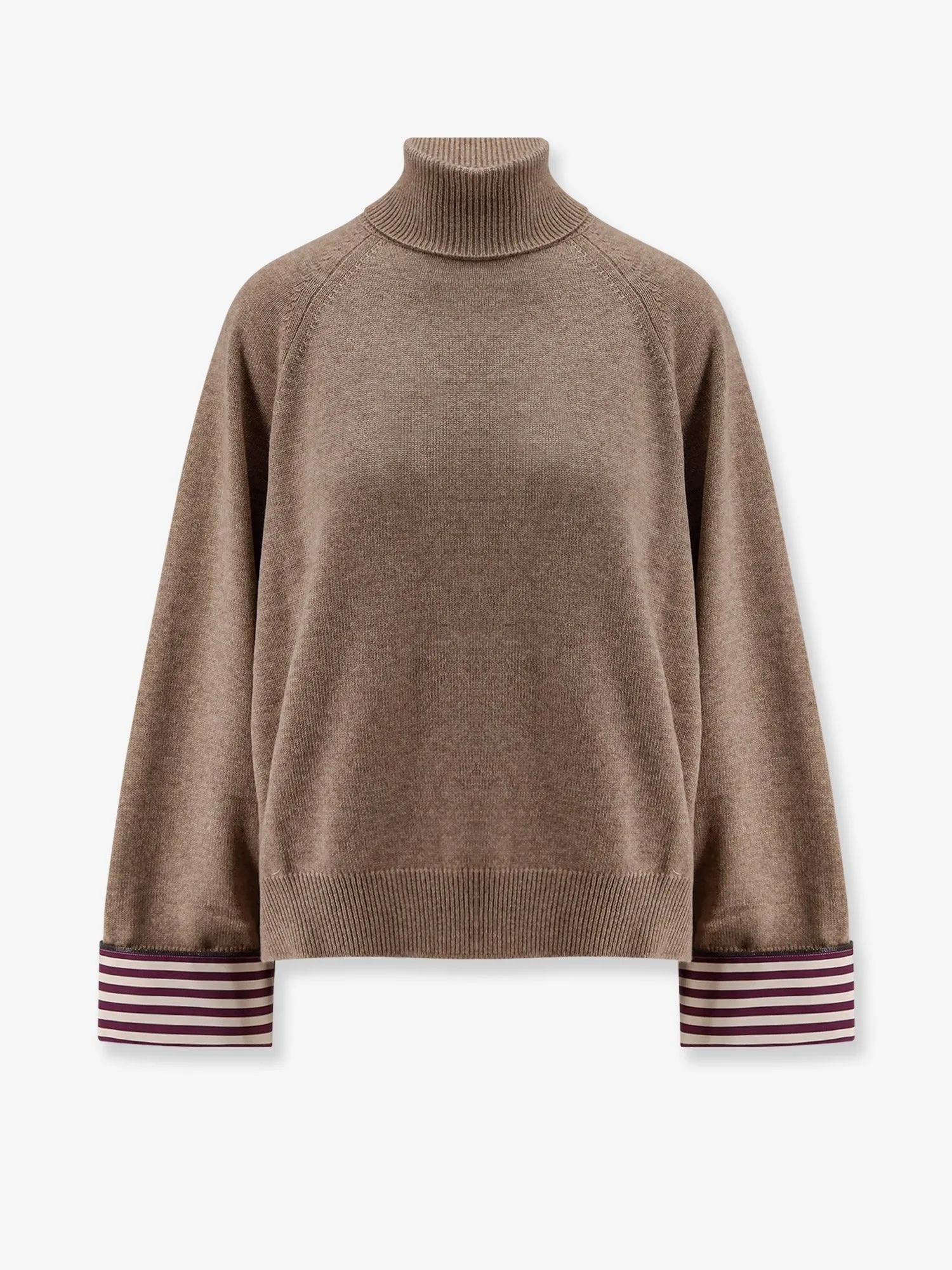 Brunello Cucinelli Cashmere sweater with Monili detail sold by Siebentaschen