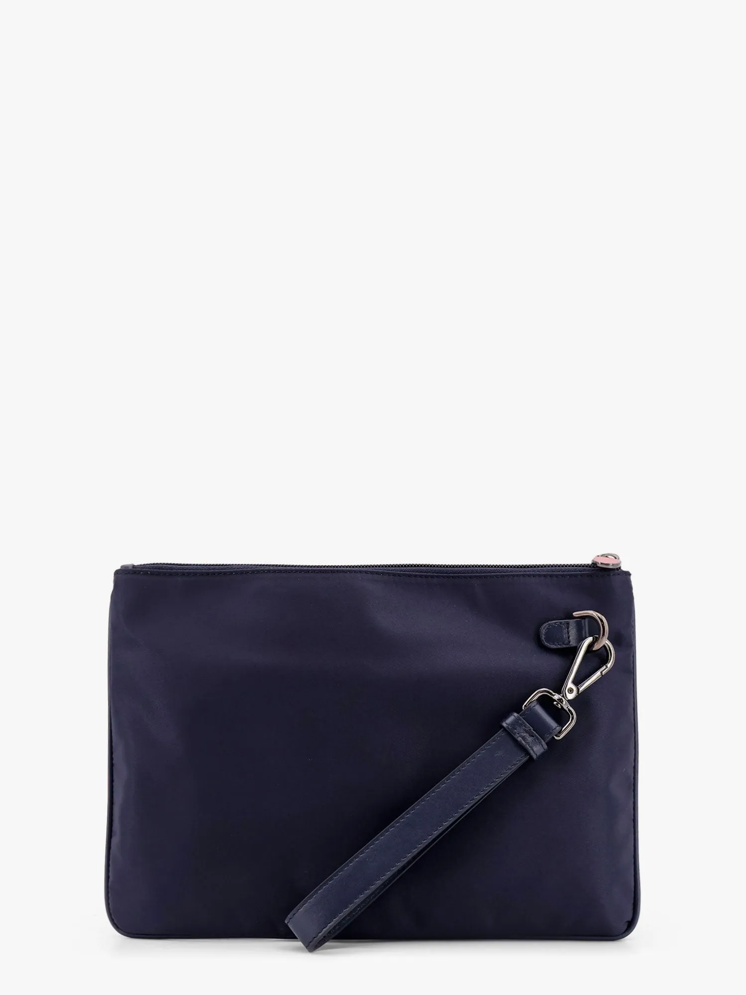 KITON CIRO PAONE Nylon clutch with metal lettering logo sold by Siebentaschen product image thumbnail 2