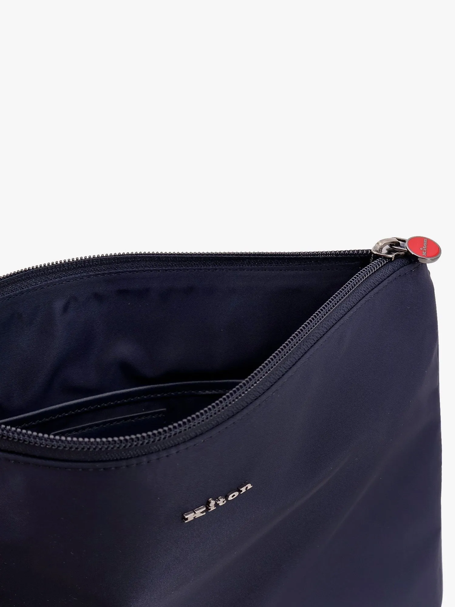 KITON CIRO PAONE Nylon clutch with metal lettering logo sold by Siebentaschen product image thumbnail 3