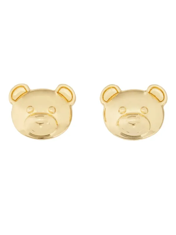 Moschino TEDDY BEAR CLIP EARRINGS sold by Siebentaschen
