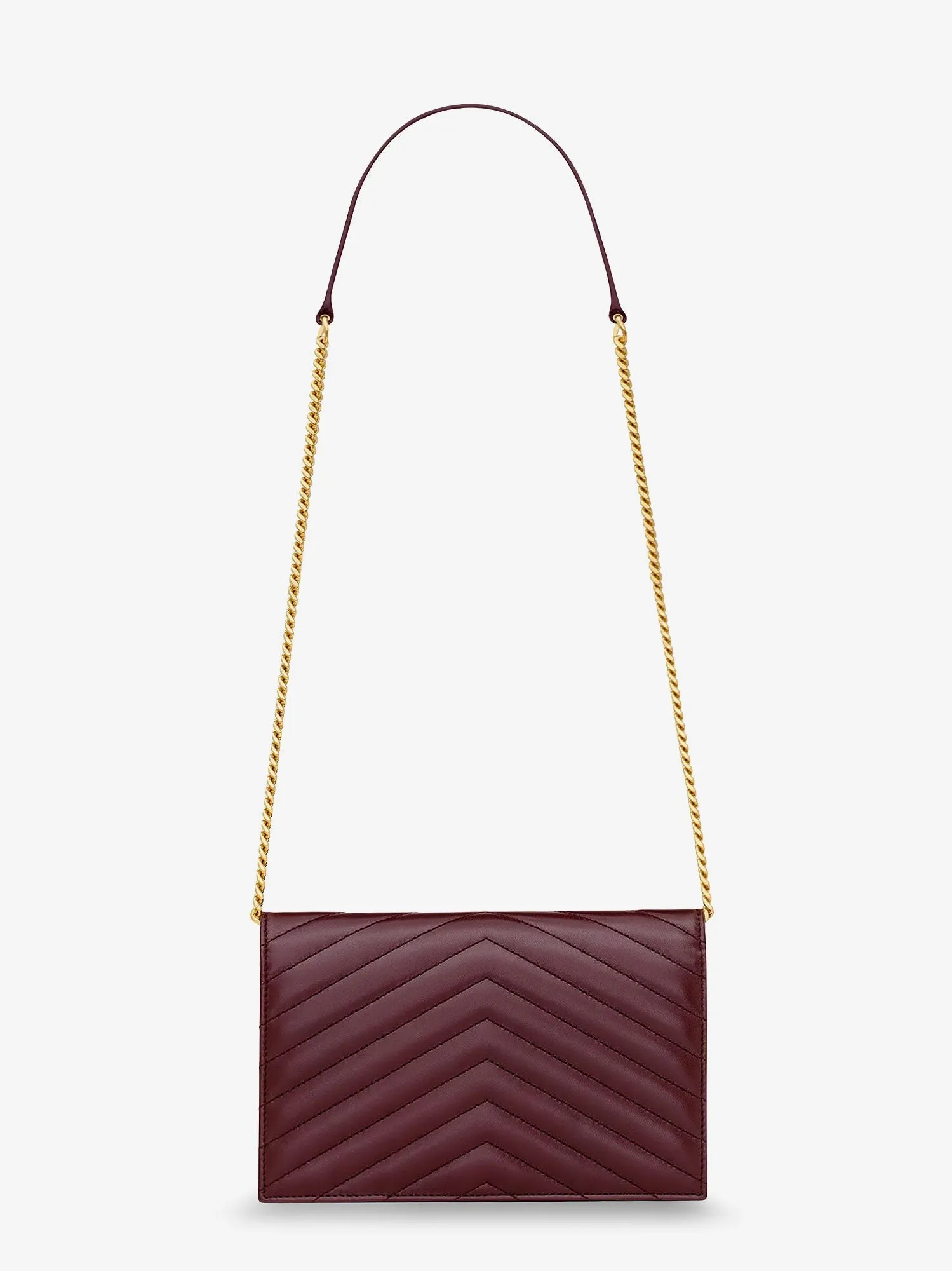Saint Laurent Envelope leather shoulder bag sold by Siebentaschen product image thumbnail 2