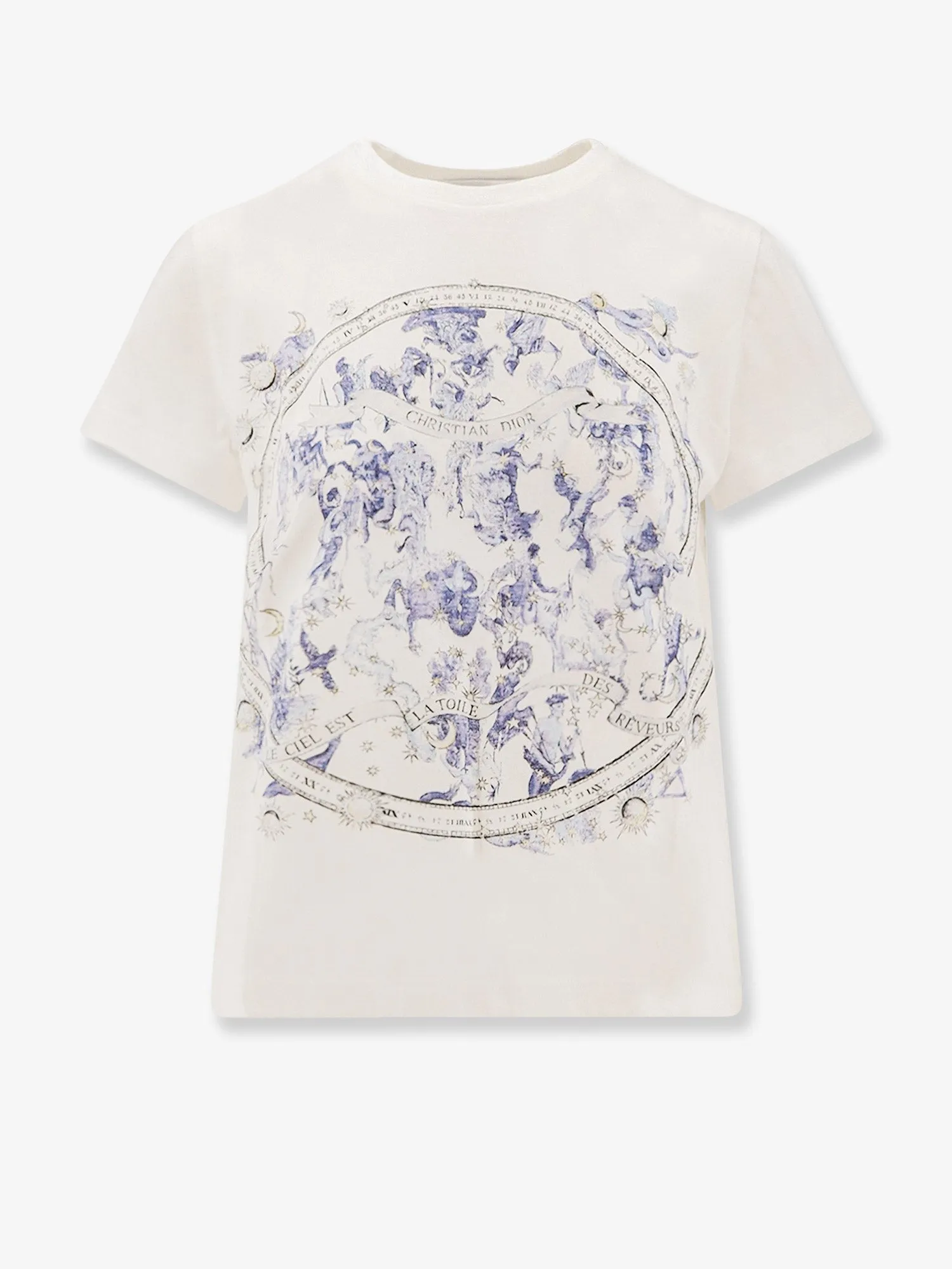 Dior Dior Night of Dreams cotton and line T-shirt sold by Siebentaschen