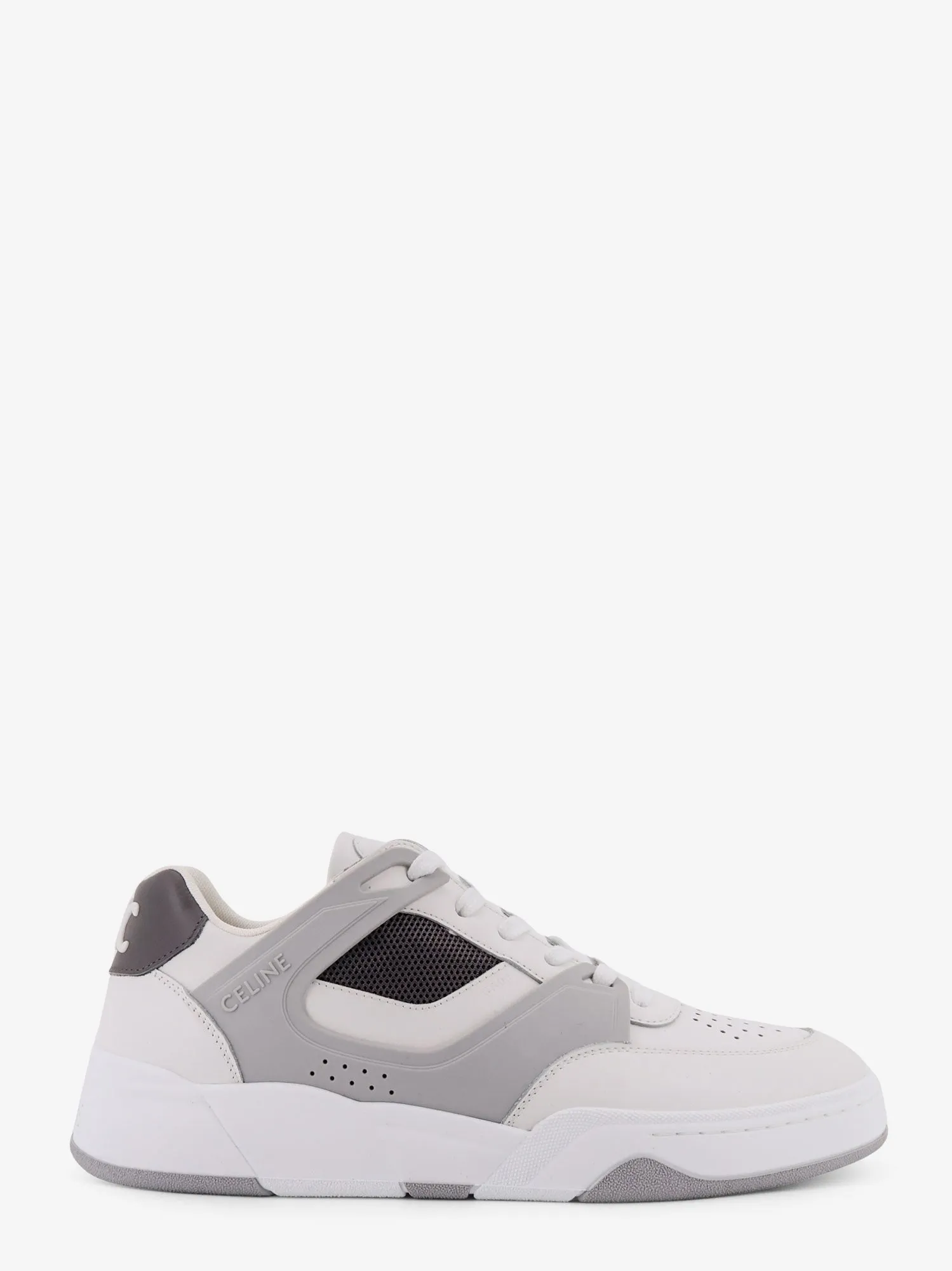 Celine CT-09 Trainer low-top leather sneakers with mesh inserts sold by Siebentaschen