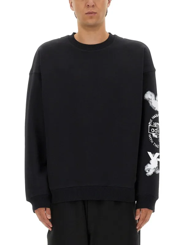 Y - 3 SWEATSHIRT WITH Y-3 GRAPHICS sold by Siebentaschen