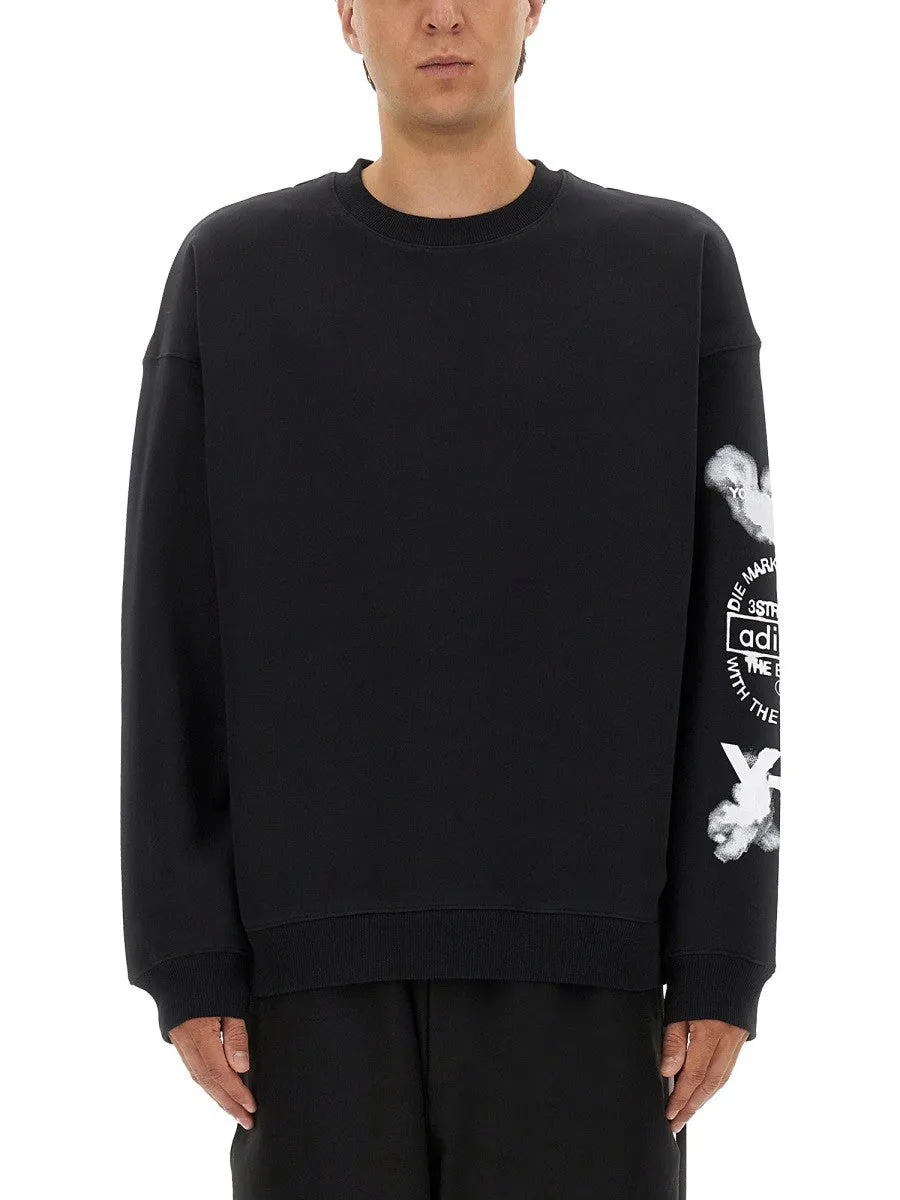 Y - 3 SWEATSHIRT WITH Y-3 GRAPHICS sold by Siebentaschen