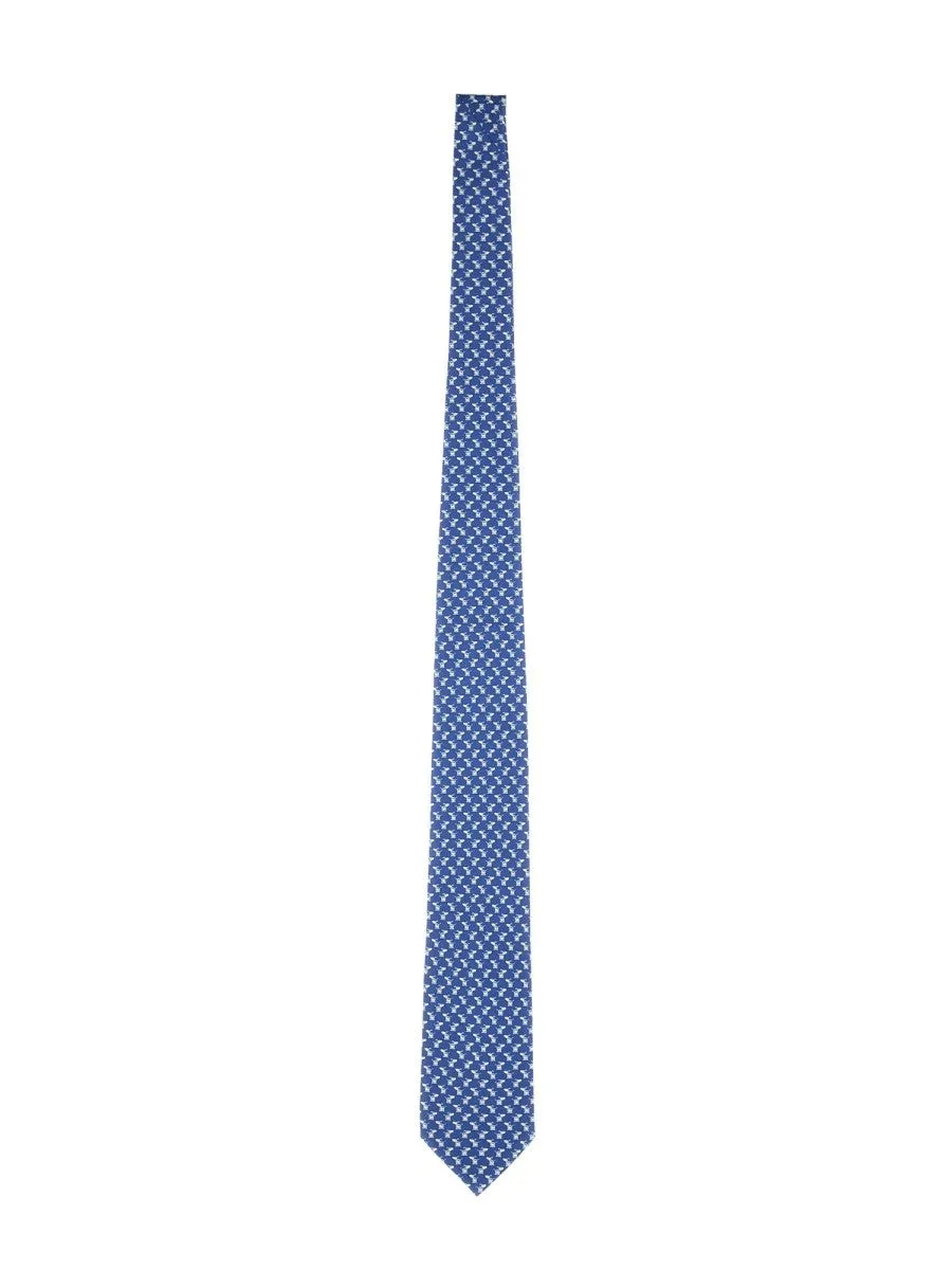 Ferragamo DOGGIE PRINT TIE sold by Siebentaschen product image thumbnail 2