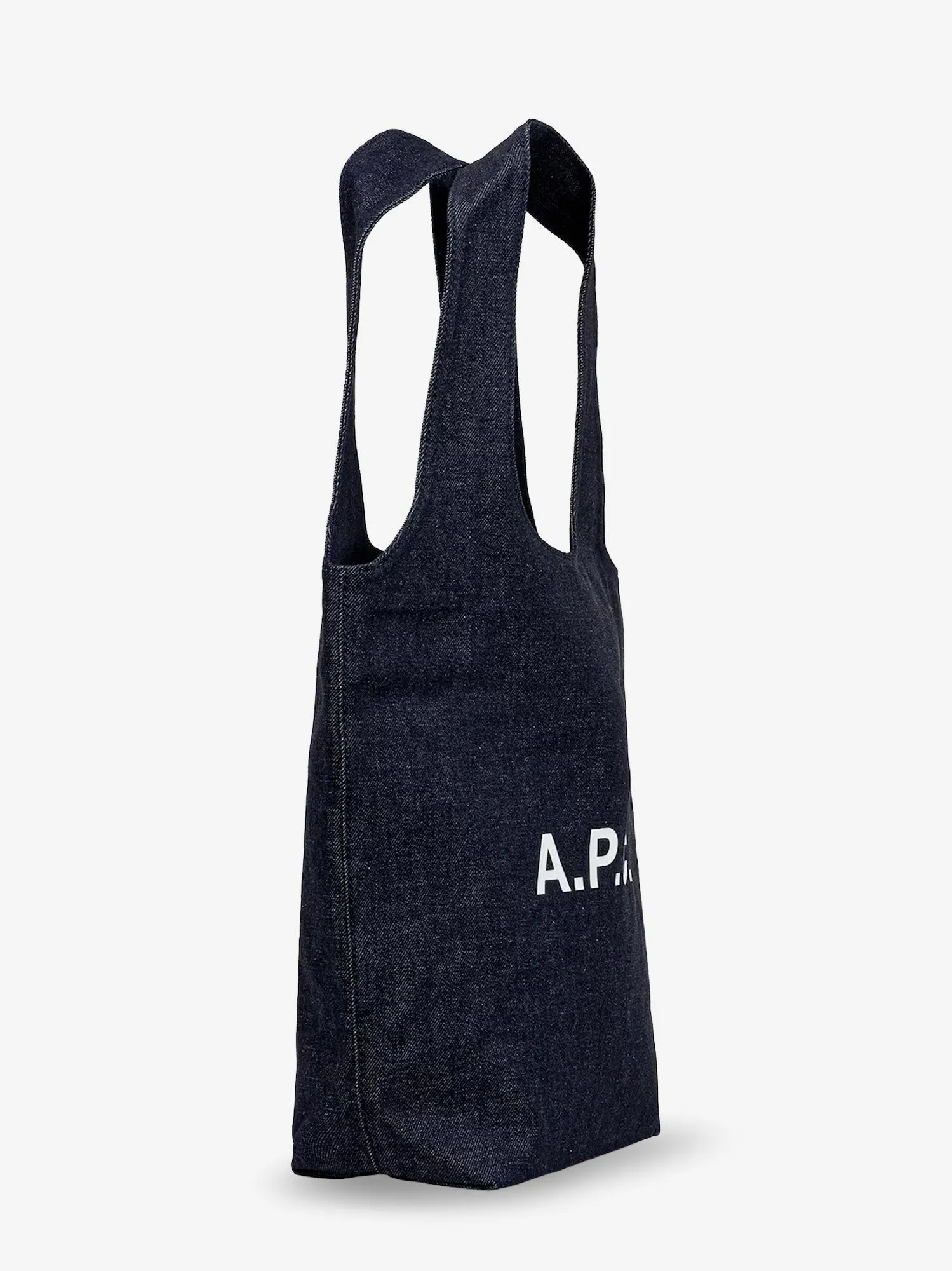 A.P.C. Tote Ninon Small denim shopping bag sold by Siebentaschen product image thumbnail 3
